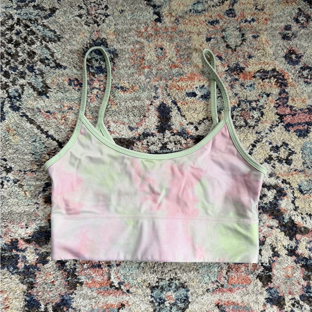 Pastel Tie-Dye Women's Bralette Medium